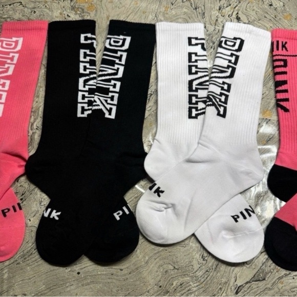 Pink Victoria’s Secret Socks
New Pink socks 
5 pairs included
Different styles - Picture 2 of 5